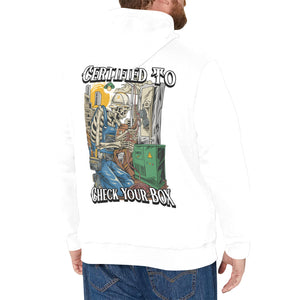 Certified to check your box Hoodie(Polyester)