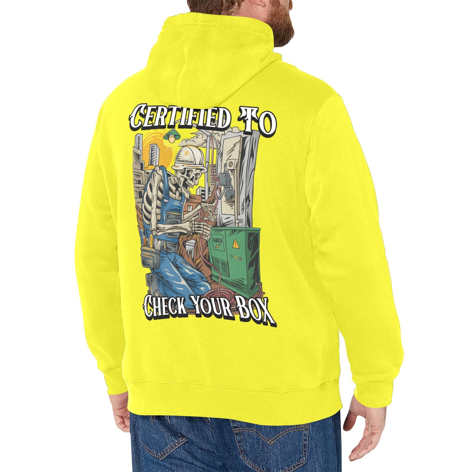 Certified to check your box Hoodie(Polyester)