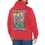 Certified to check your box Hoodie(Polyester)